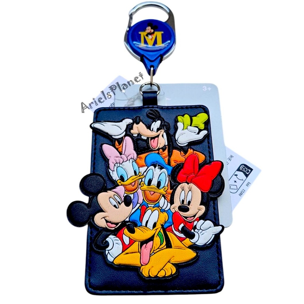 Disney Mickey & Friends Retractable ID Badge Holder